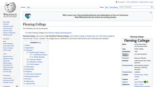 Fleming College - Wikipedia