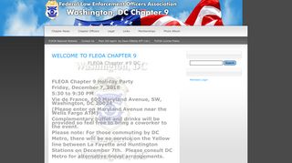 FLEOA Chapter 9 - Washington, DC | Federal Law Enforcment Officers ...