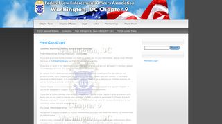 Memberships | FLEOA Chapter 9 - Washington, DC