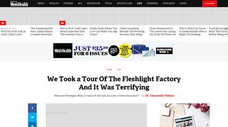 We Took a Tour Of The Fleshlight Factory And It Was Terrifying | Men's ...