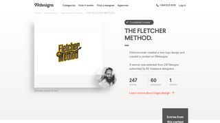 THE FLETCHER METHOD. | Logo design contest - 99Designs