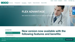 FLEX ADVANTAGE | Interactive Response Technology | ICON plc