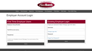 Employer Account Login – FlexBank, Inc.