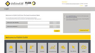 The Saudi Investment Bank – FLEXX CLICK