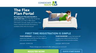 Consociate - Use your Flex Plan Portal
