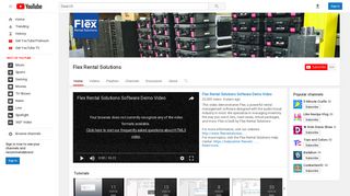 Flex Rental Solutions - YouTube