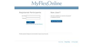 MyFlexOnline | Log In | Welcome