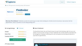 FlexBooker Reviews and Pricing - 2019 - Capterra