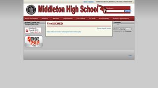 FlexiSCHED | Middleton High School