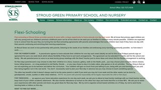 Stroud Green Primary School & Nursery: Flexi-Schooling