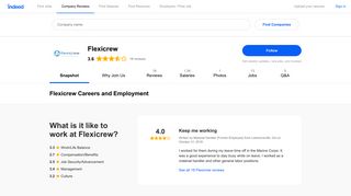Flexicrew Careers and Employment | Indeed.com