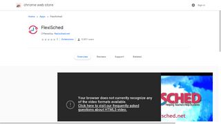 FlexiSched - Google Chrome