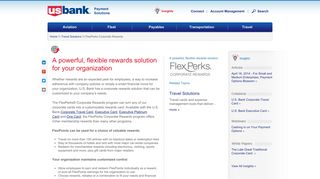 FlexPerks Corporate Rewards - US Bank