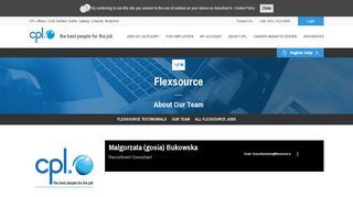 Malgorzata (gosia) Bukowska | Recruiters | Cpl Jobs