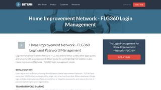 Home Improvement Network - FLG360 Login Management - Team ...