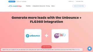 Generate more leads with the Unbounce + FLG360 integration ...