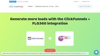 Generate more leads with the ClickFunnels + FLG360 integration ...