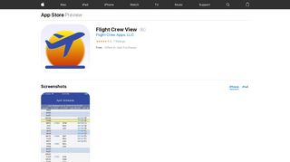 Flight Crew View on the App Store - iTunes - Apple