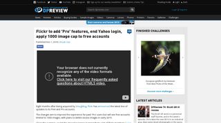 Flickr to add 'Pro' features, end Yahoo login, apply 1000 image cap to ...