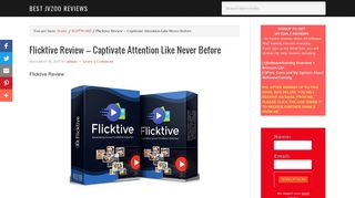 Flicktive Review – Captivate Attention Like Never Before