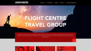 Flight Centre Travel Group: Homepage