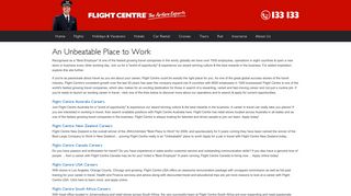 Careers | Flight Centre