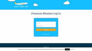 Premium Member Log In | Jack's Flight Club