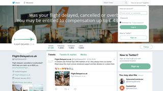 Flight-Delayed.co.uk (@FlightDelayedUK) | Twitter