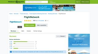 FlightNetwork Reviews - ProductReview.com.au