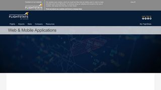 Web & Mobile Applications – FlightStats, Inc.