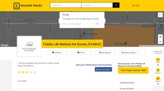 Fidelity Life Medical Aid Society (FLIMAS) - Zimbabwe Yellow Pages