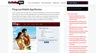 Fling.com Mobile App - Ratings of my 