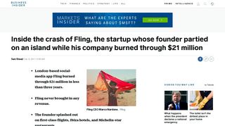 Fling shuts down after blowing $21 million, turning into porn site ...
