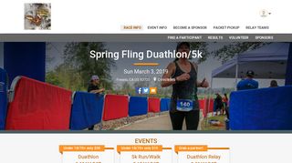 Spring Fling Duathlon/5k: Strava
