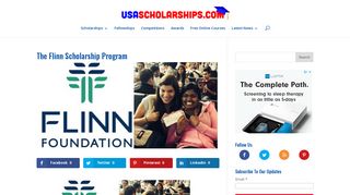 The Flinn Scholarship Program - 2018-2019 USAScholarships.com