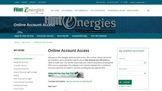 Online Account Access - Flint Energies