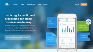 Flint | Best app to invoice and accept credit card payments
