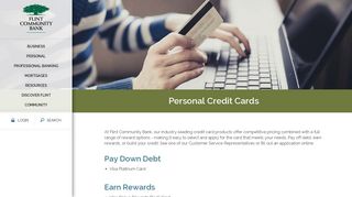 Personal Credit Cards › Flint Community Bank