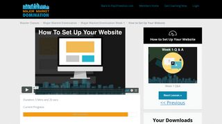 How to Set Up Your Website — Flip2Freedom Members Portal