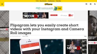 Flipagram lets you easily create short videos with your Instagram and ...