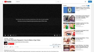 Vigo Video (formerly Flipagram): How to Make a Vigo Video - YouTube