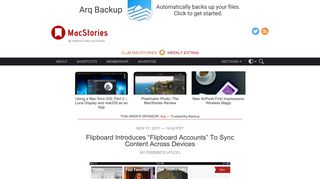 Flipboard Introduces “Flipboard Accounts” To Sync Content Across ...