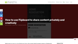How to Use Flipboard to Share Content Privately and Creatively