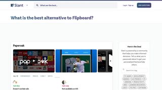 20 best alternatives to Flipboard as of 2019 - Slant
