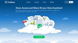 FlipDrive | Free Secure Online Cloud File Storage, Internet File ...
