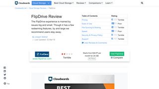 FlipDrive Review - Updated 2019 - Cloudwards.net