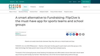 A smart alternative to Fundraising: FlipGive is the must-have app for ...