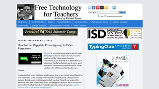 Free Technology for Teachers: How to Use Flipgrid - From Sign-up to ...