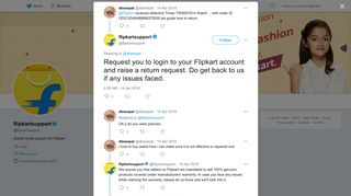 flipkartsupport on Twitter: 