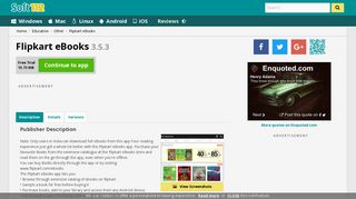 Flipkart eBooks 3.5.3 Free Download